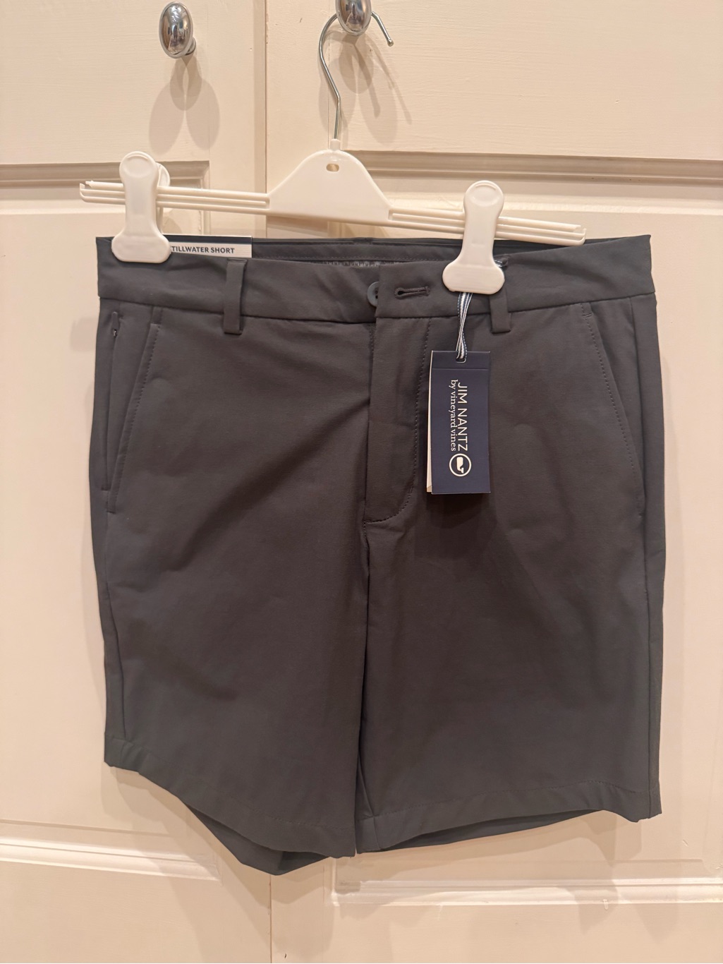 Vineyard Vines Men's Stillwater Golf Shorts Asphalt (Grey) 28 Nwt Retail $118